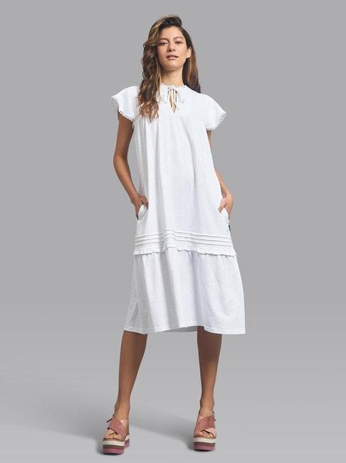 beverly hills polo club white relaxed fit dress