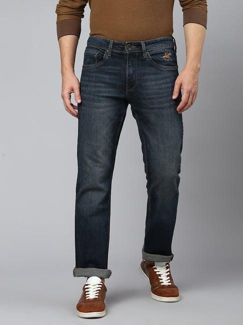 beverly hills polo club blue lightly washed skinny fit jeans