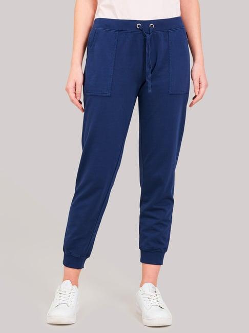 beverly hills polo club blue mid rise capri joggers