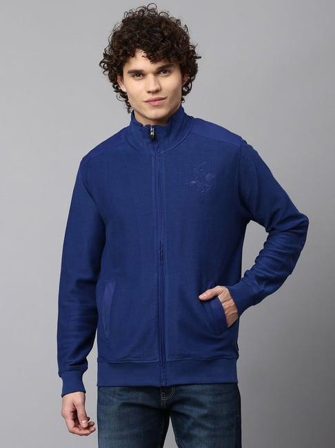 beverly hills polo club blue regular fit jacket