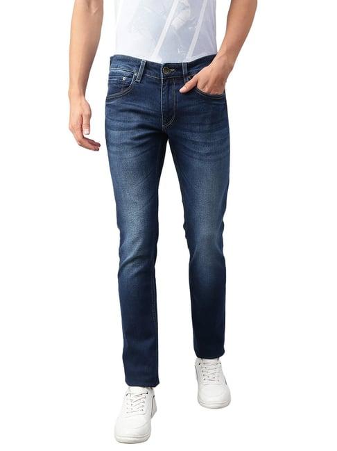 beverly hills polo club blue skinny fit lightly washed jeans