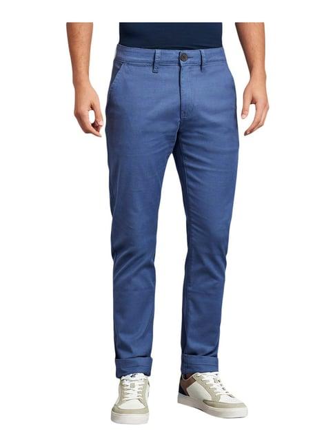 beverly hills polo club blue skinny fit trousers