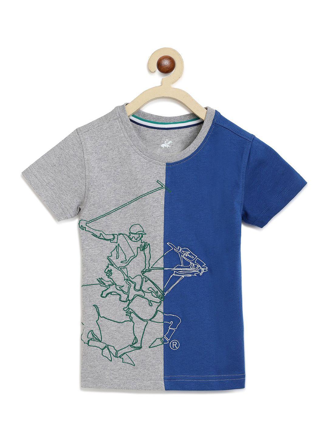 beverly hills polo club boys printed t-shirt