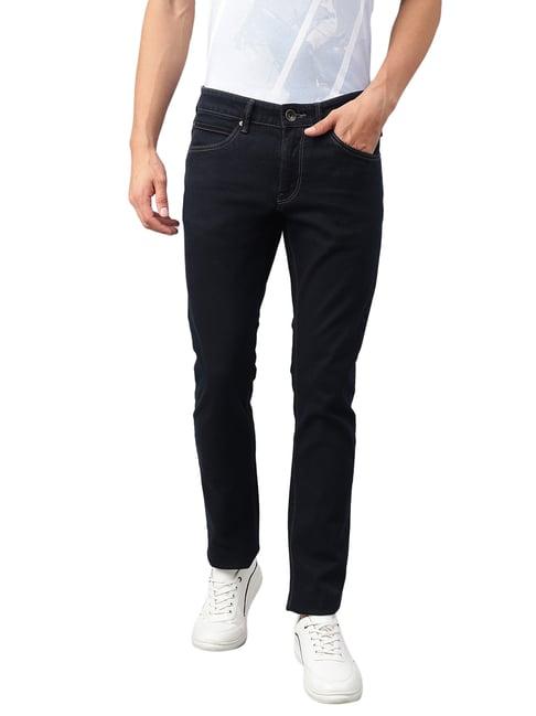 beverly hills polo club dark navy skinny fit lightly washed jeans