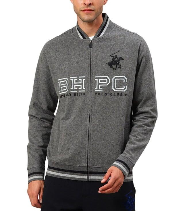 beverly hills polo club grey full sleeves sweatshirt