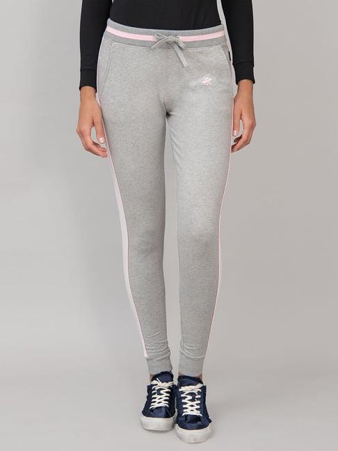 beverly hills polo club grey textured joggers