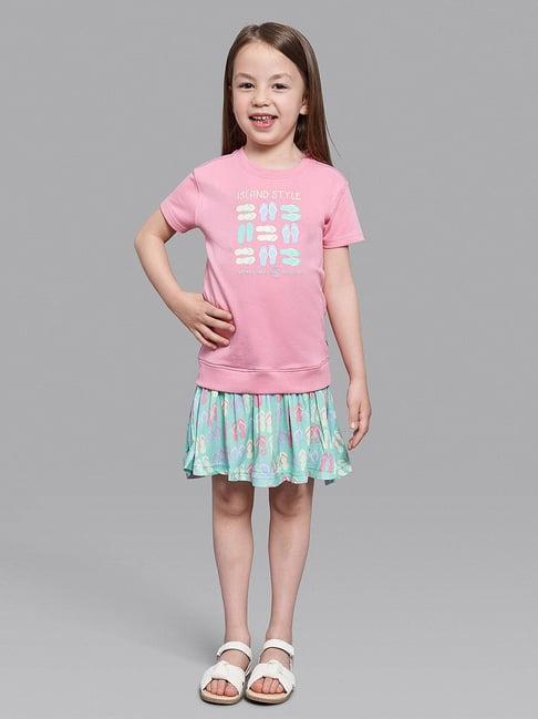 beverly hills polo club kids pink printed polo dress