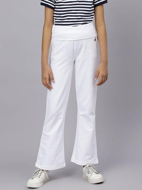 beverly hills polo club kids white solid trackpants