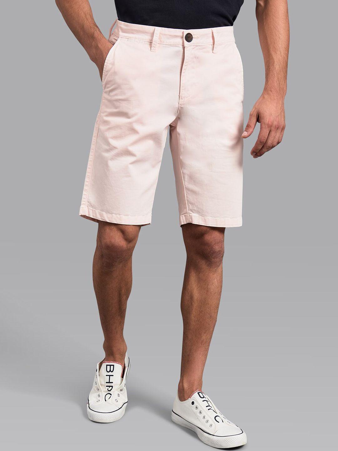 beverly hills polo club men pink slim fit shorts