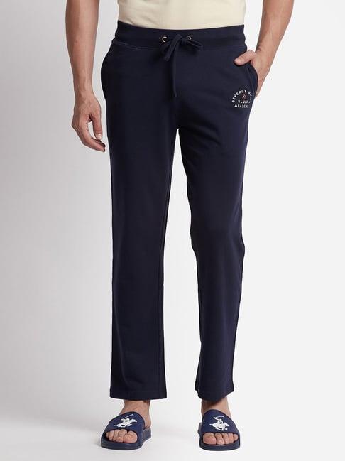 beverly hills polo club navy pure cotton lounge pants