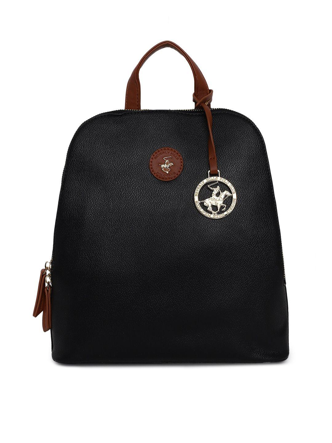 beverly hills polo club pu structured handheld bag