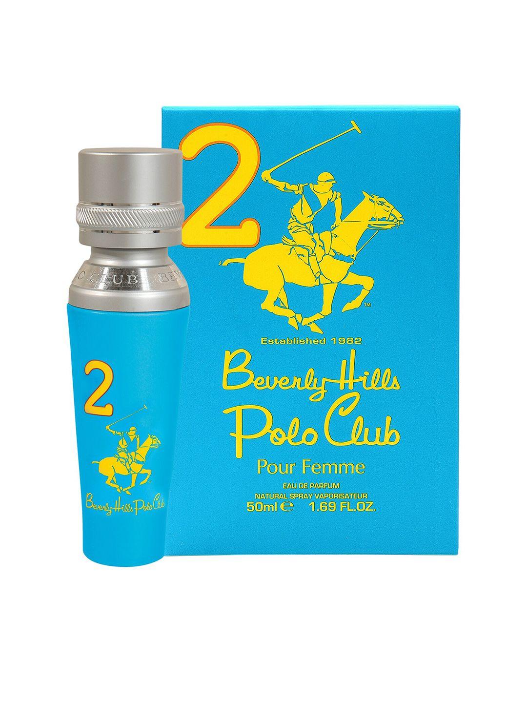 beverly hills polo club women pour femme no.2 eau de parfum-50ml