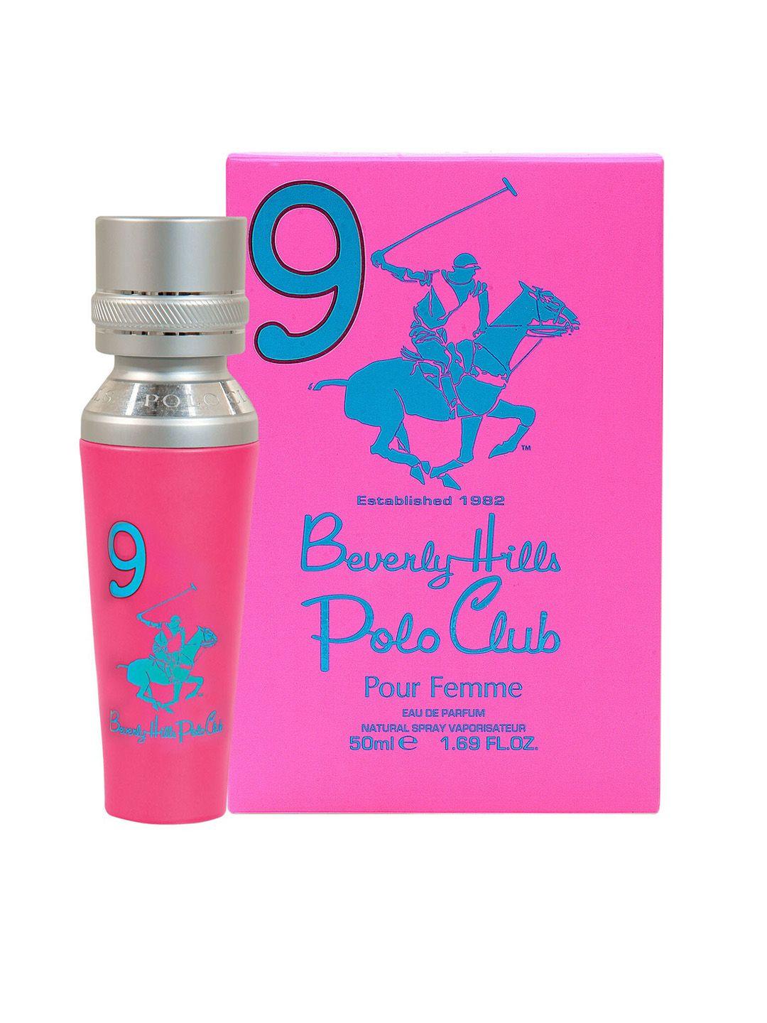 beverly hills polo club women pour femme no.9 eau de parfum -50ml