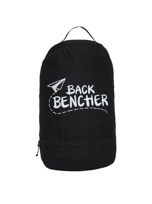 bewakoof 15 ltrs black medium backpack
