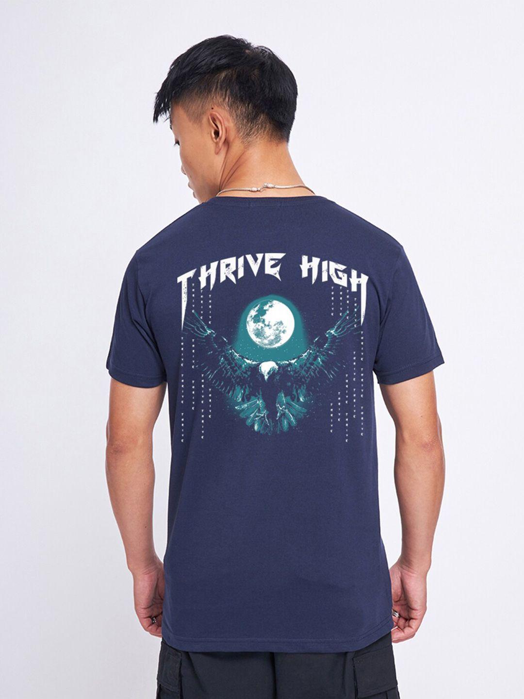 bewakoof thrive high graphic printed t-shirt