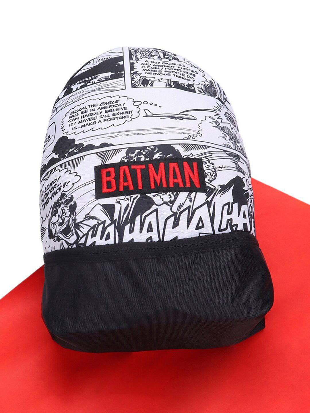 bewakoof unisex batman printed backpack