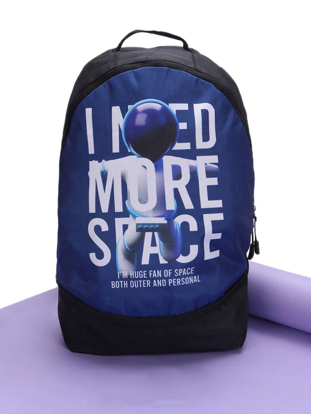 bewakoof unisex typography printed backpack