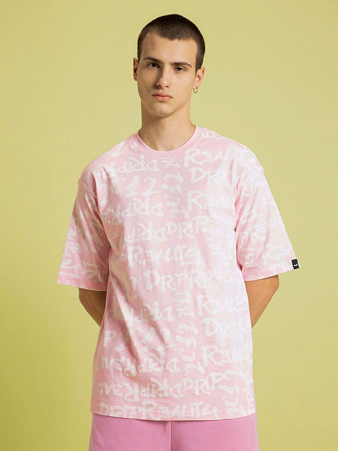 bewakoof graphic printed oversized t-shirt