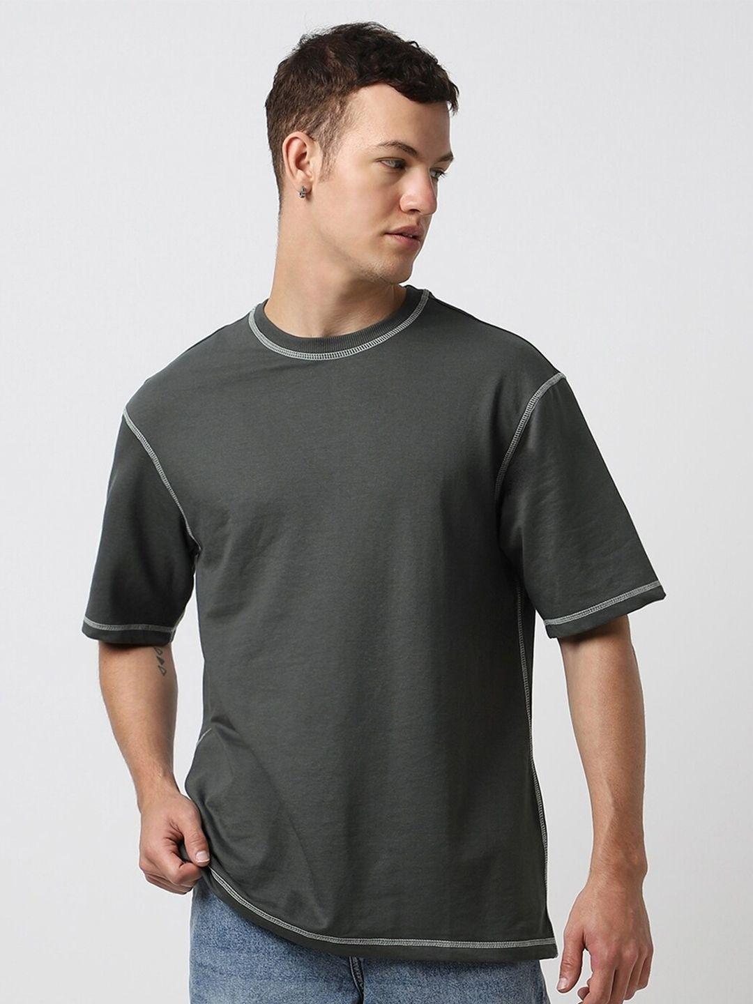 bewakoof heavy duty 1.0 men super loose fit t-shirt