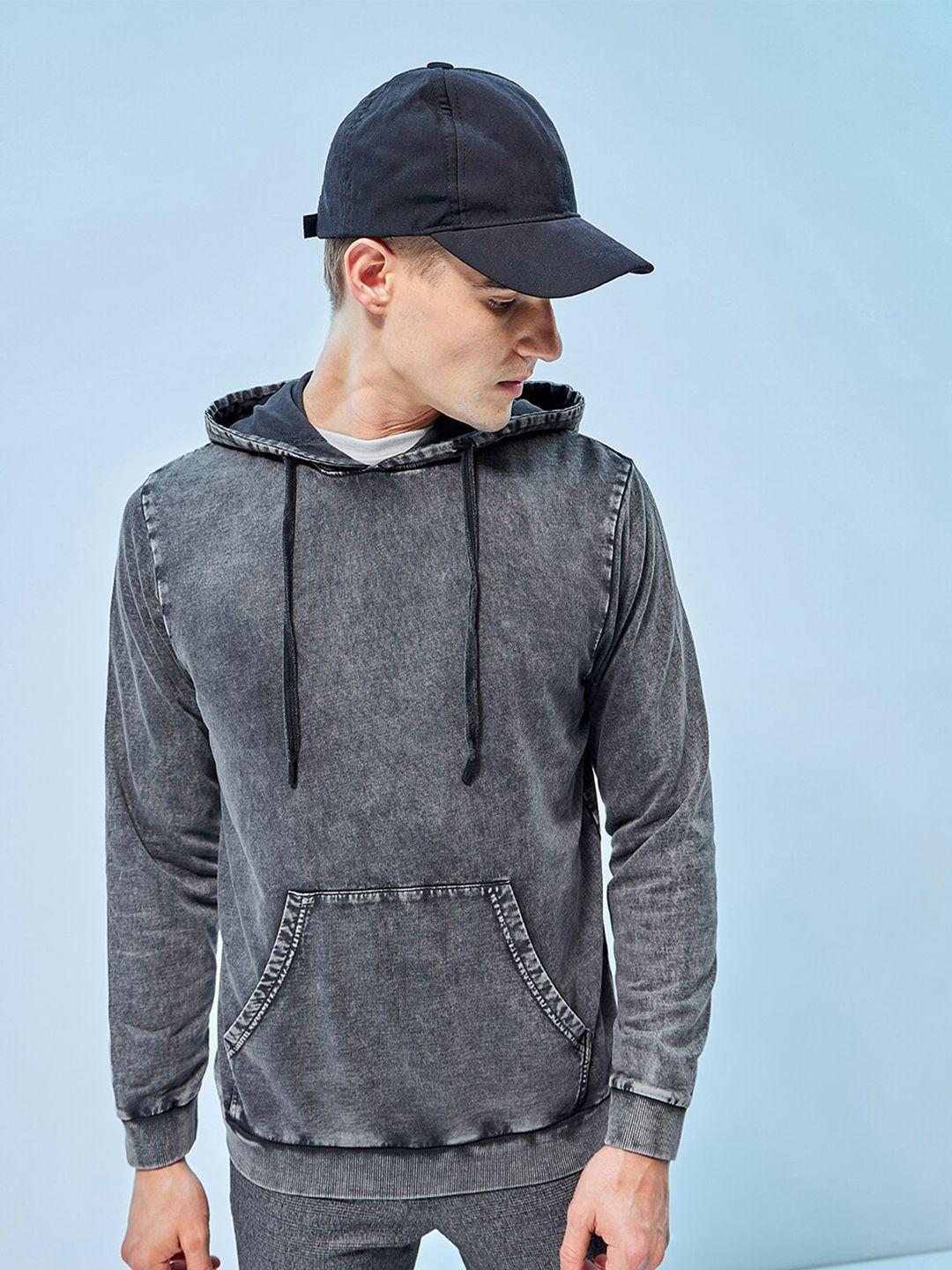 bewakoof hooded cotton pullover