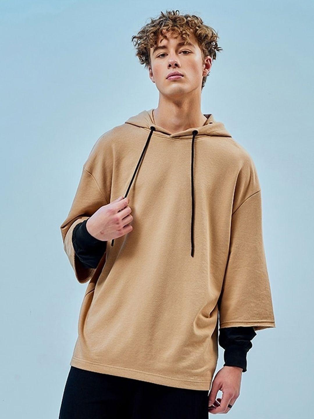 bewakoof hooded loose fit sweatshirt