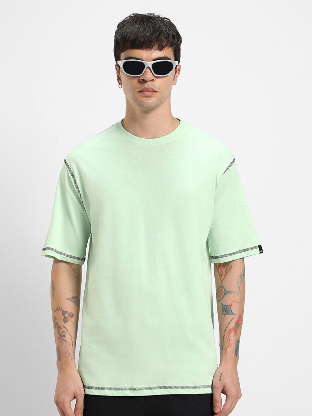 bewakoof oversized casual pure cotton t-shirt