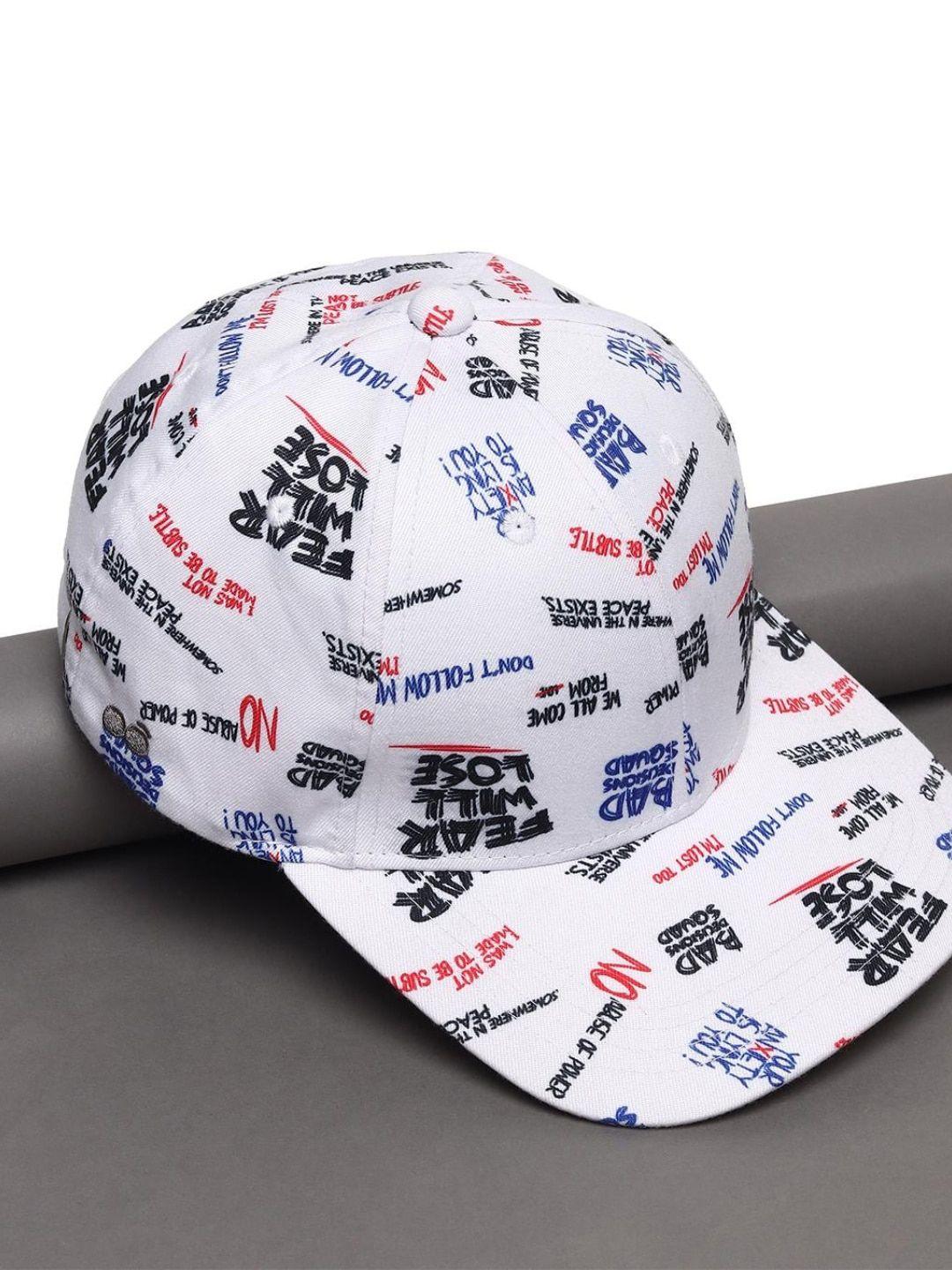 bewakoof printed baseball cap