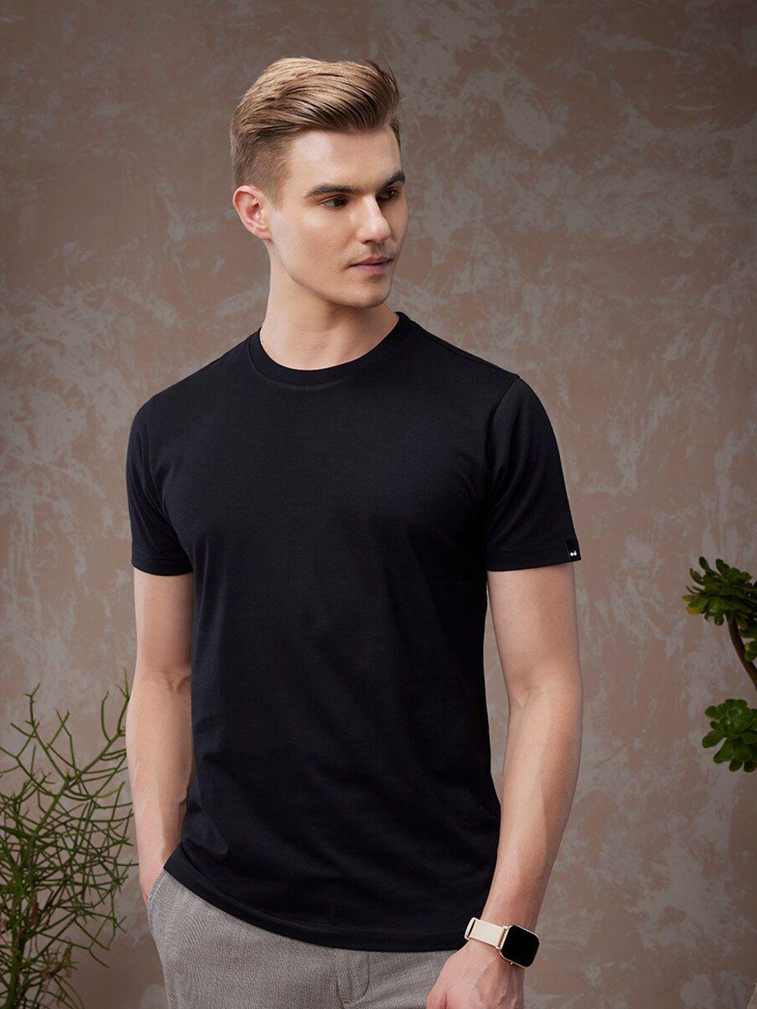 bewakoof regular fit round neck cotton t-shirt