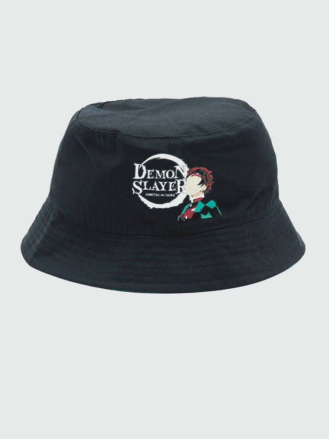 bewakoof unisex demon slayer printed bucket hat