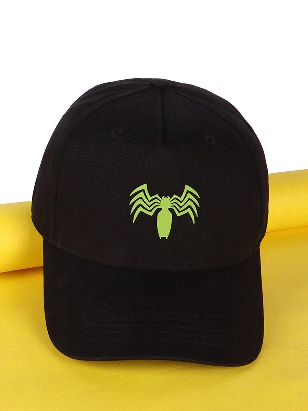 bewakoof unisex venom verse embroidered cotton baseball cap
