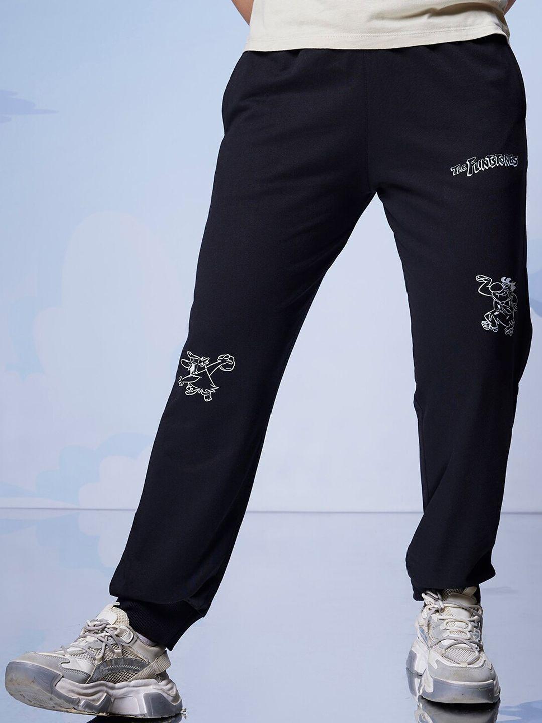 bewakoof women graphic printed joggers