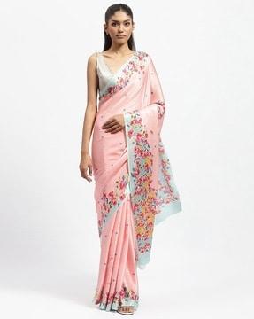 bewitched printed saree