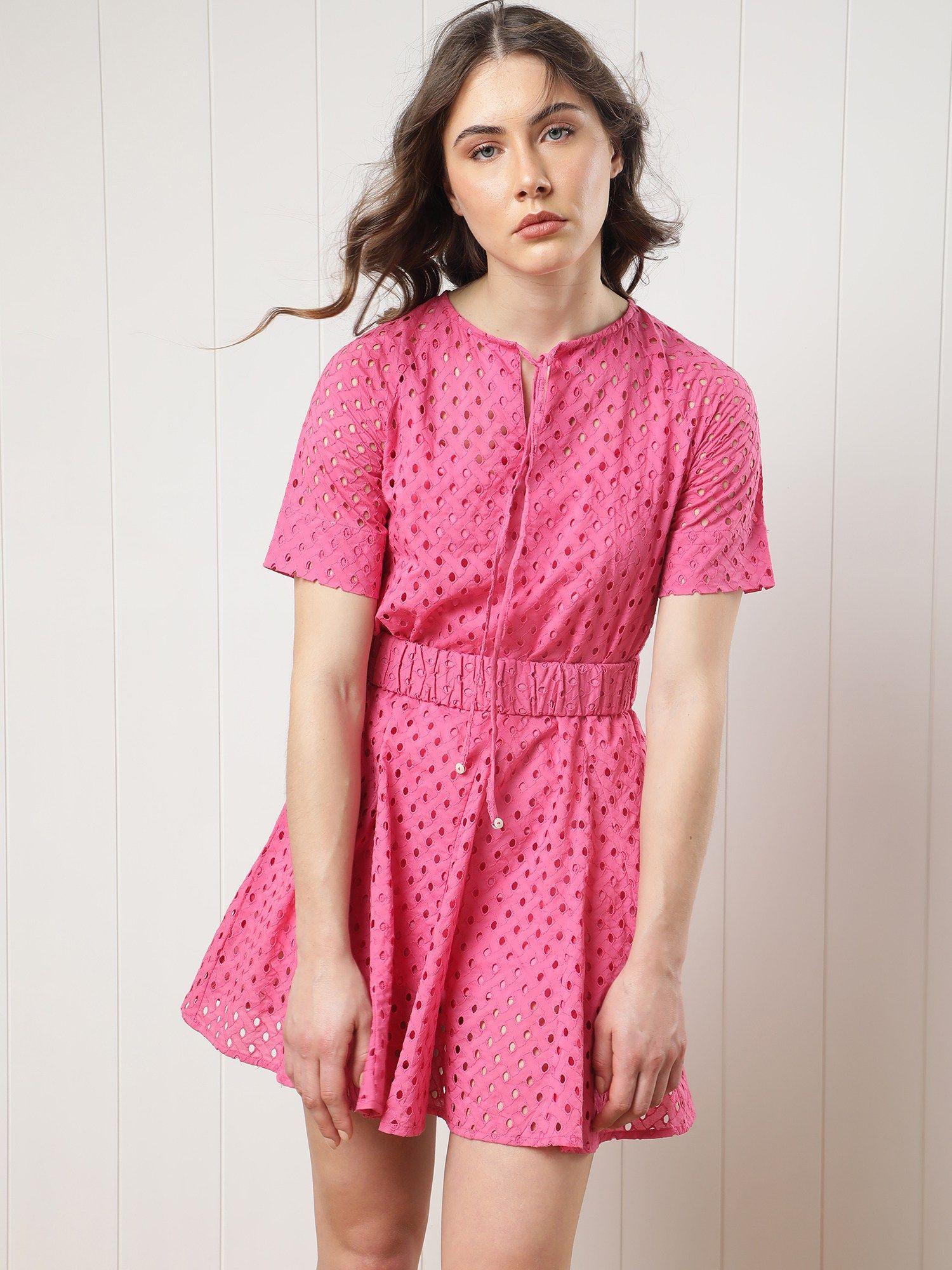 bex pink dress (set of 2)