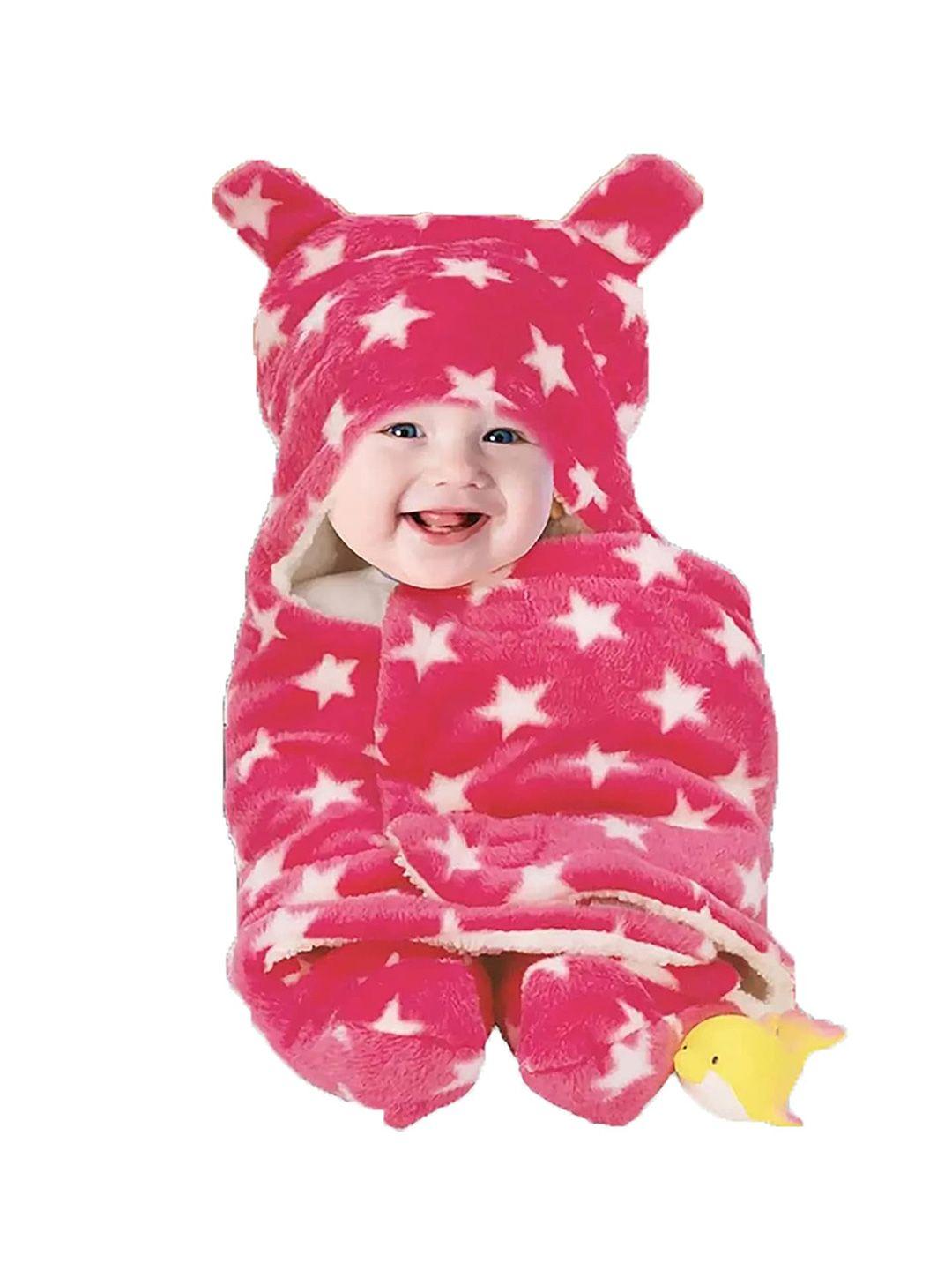 beybee infants  printed 2 in 1 cotton soft wrapper -sleeping bag