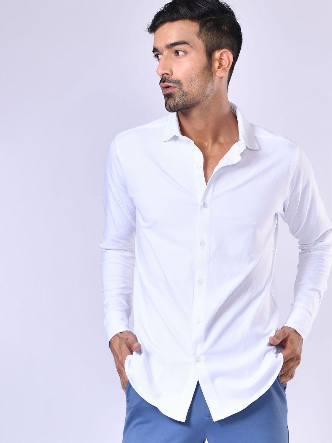 beyours men classic opaque casual shirt