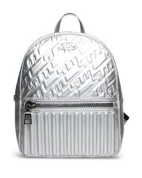 bglazed backpack with adjustable strap