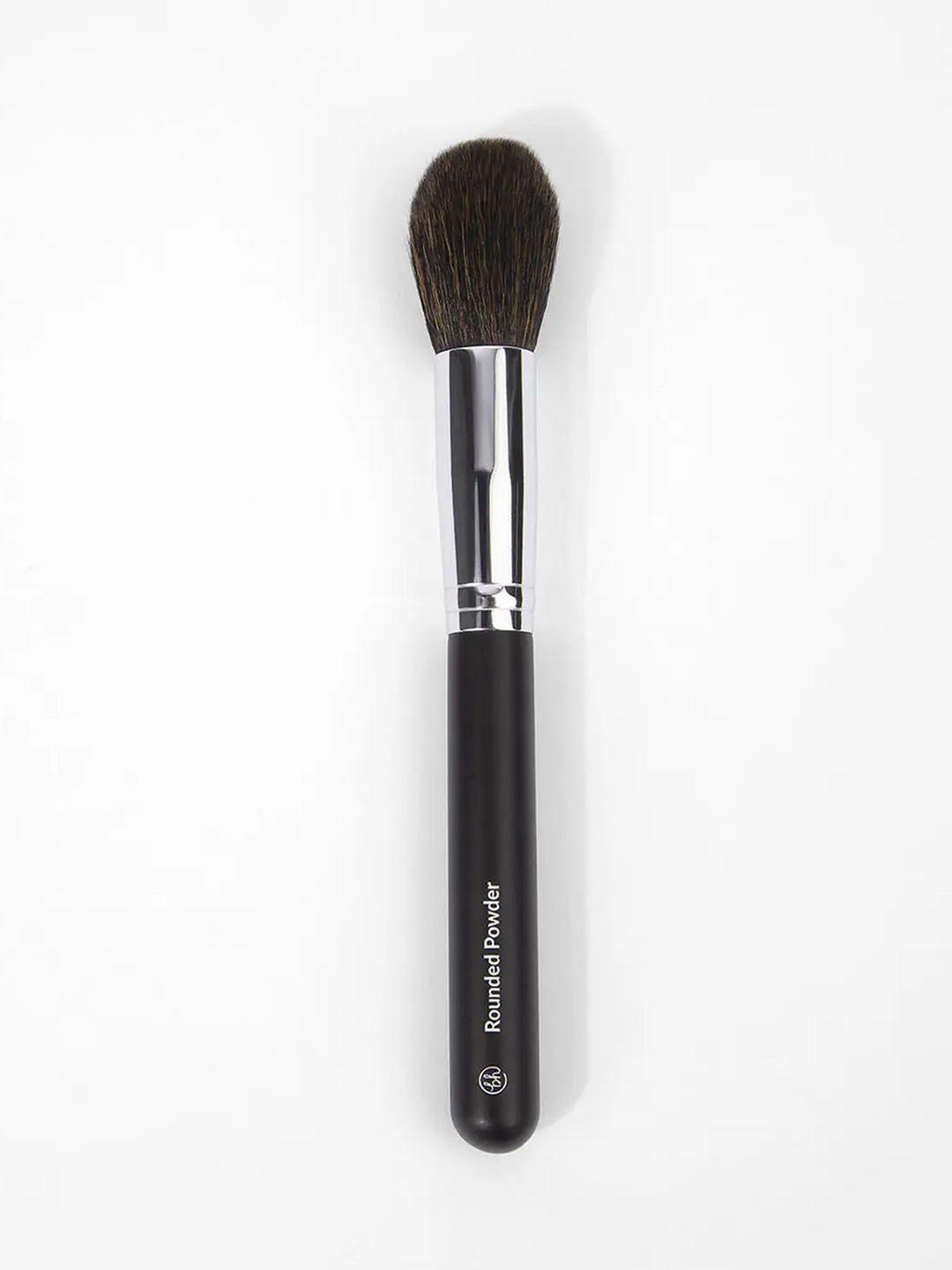 bh cosmetics super soft rounded powder brush - black