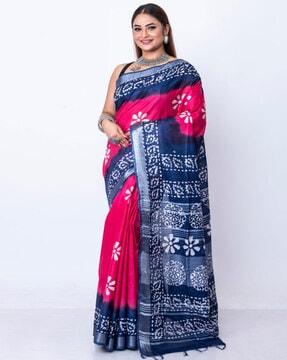 bhagalpur batik cotton saree saree