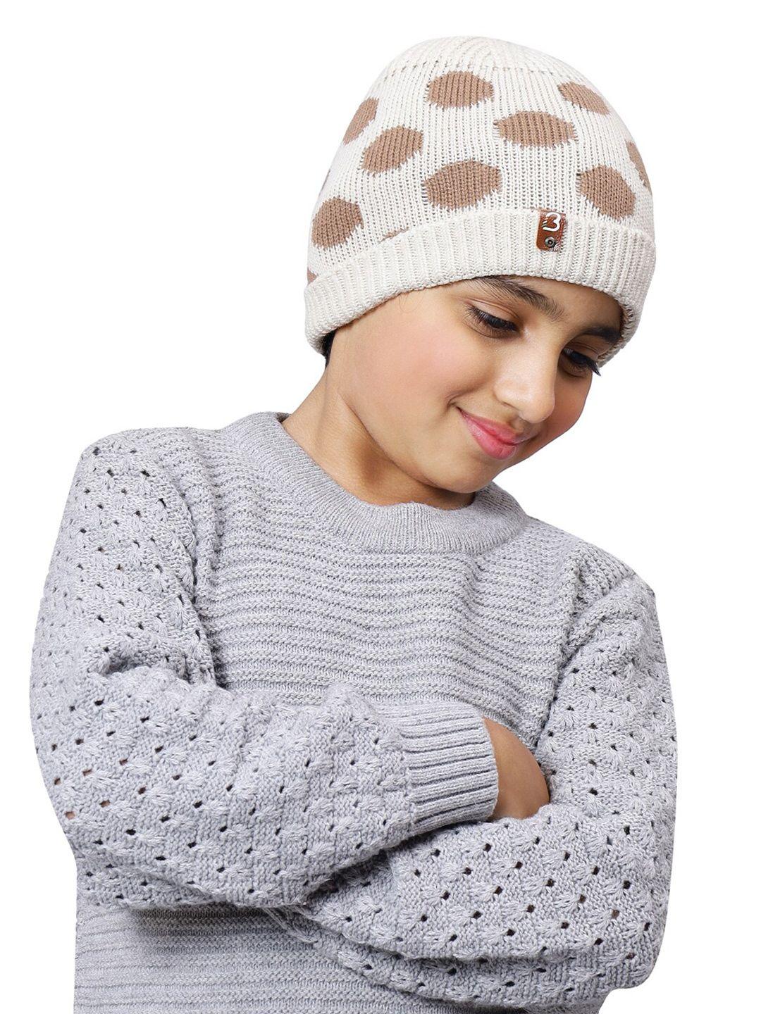 bharatasya girls printed beanie