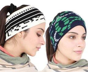 bhcombo-161120-001-005 pack of 2 abstract print cap