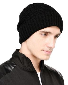 bhcp-130818-028 textured beanie cap