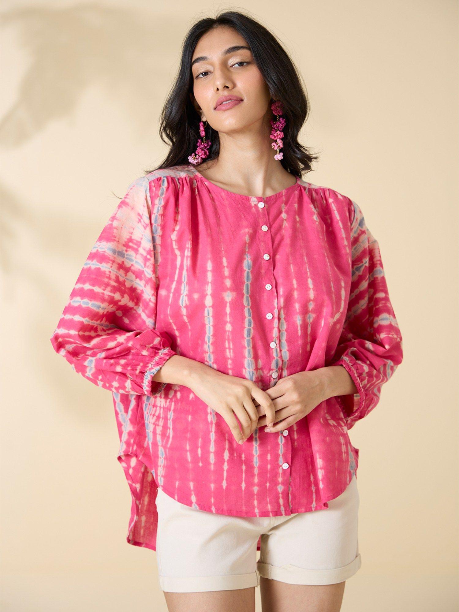 bhoomi tie and dye pure cotton top