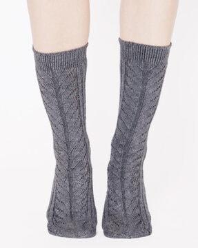 bhsocks-050822-012 solid mid-calf length socks