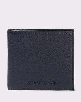 bi-fold wallet with eagle logo