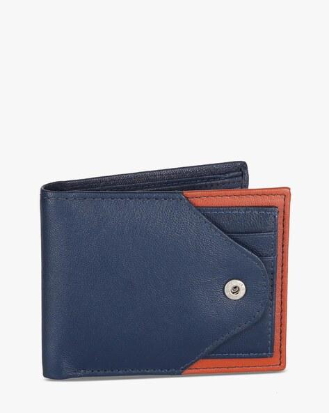 bi-fold genuine leather wallet