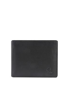 bi-fold leather wallet