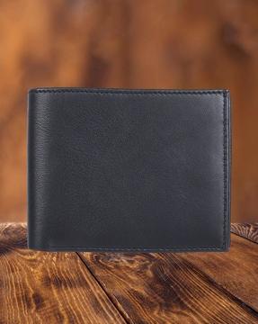 bi-fold wallet with id holder