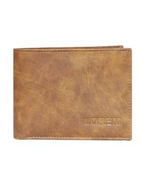 bi-fold wallet with removable card holder