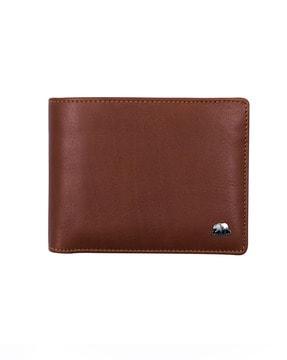 bi-fold wallet with signature branding