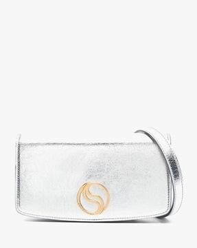 bi-fold wallet with strap